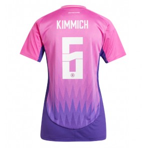 Tyskland Joshua Kimmich #6 Replika Udebanetrøje Dame EM 2024 Kortærmet